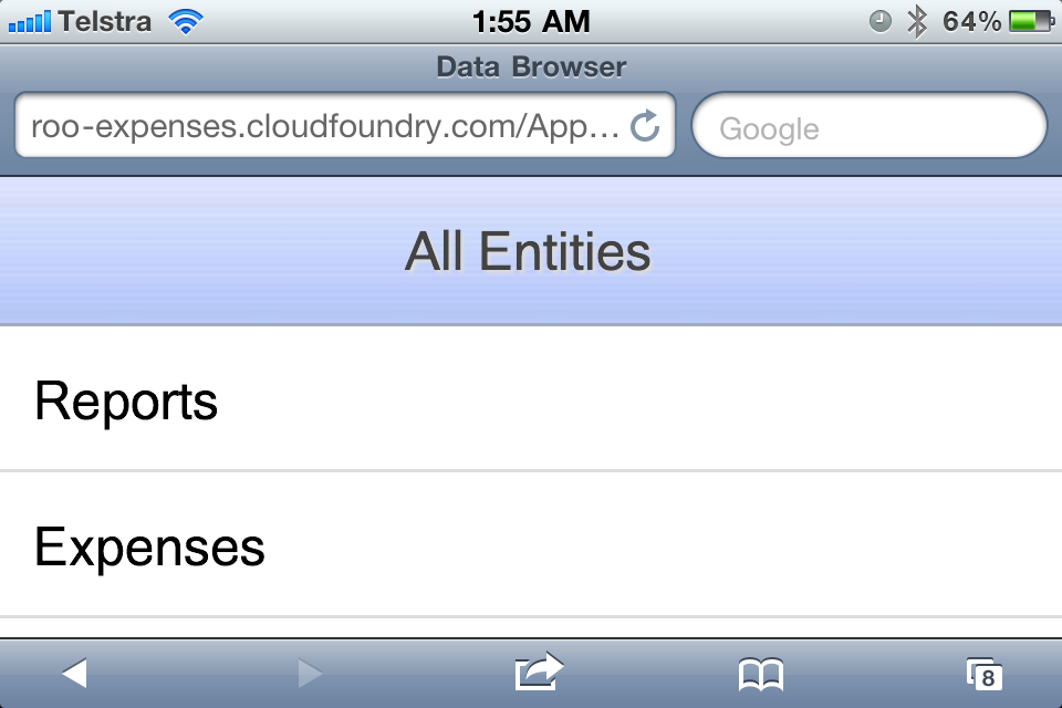 Expenses in the Cloud